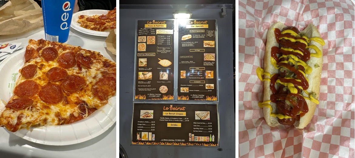 Le Beirut Pizza Menu